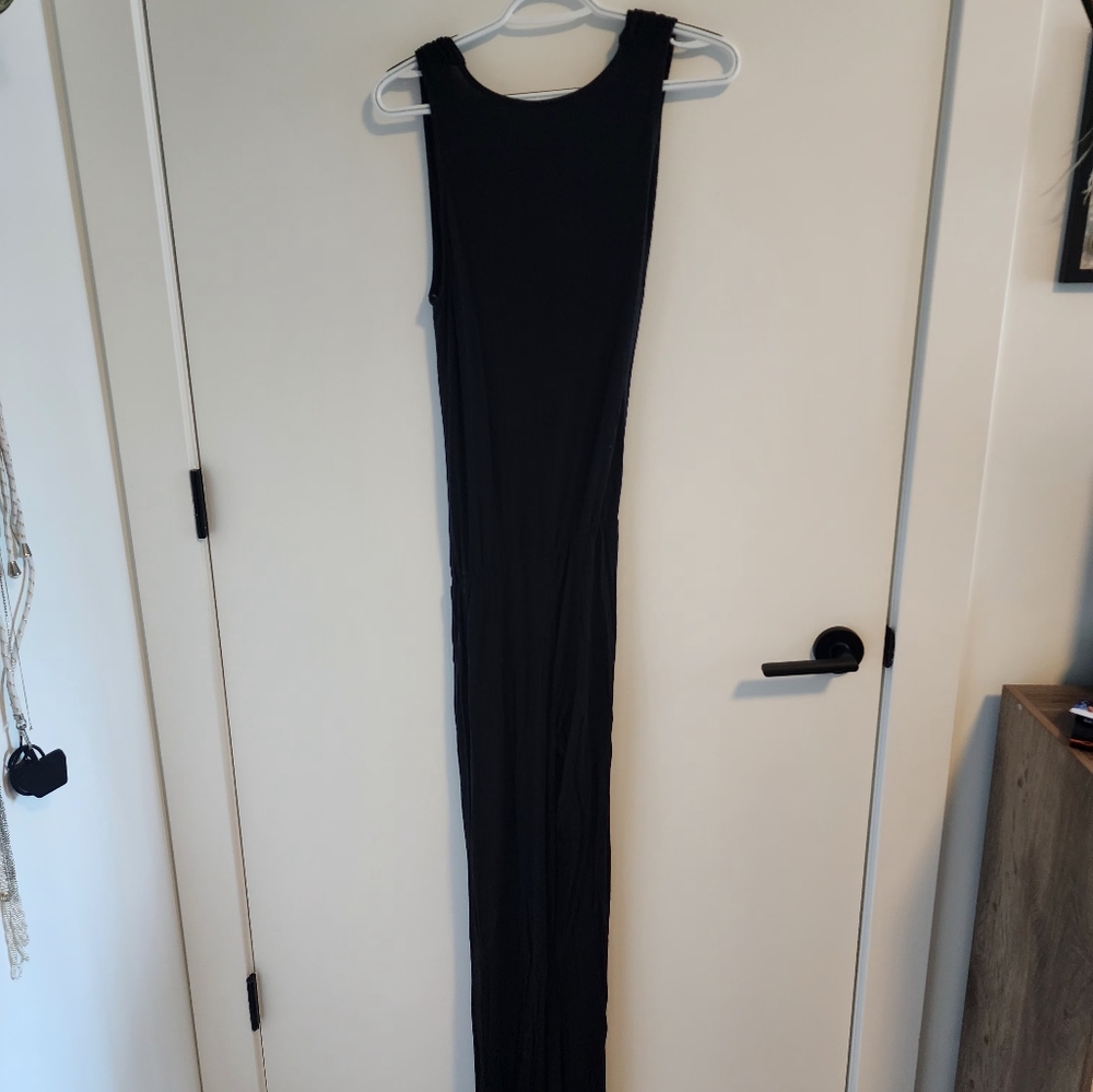 Long Black Romper
